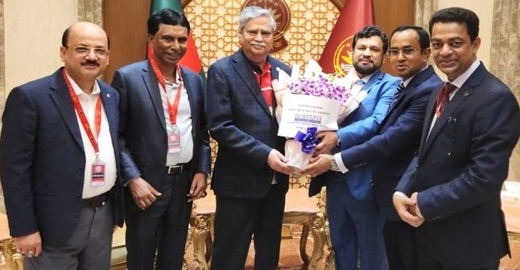 রাষ্ট্রপতির সঙ্গে সৌজন্য সাক্ষাৎ করলেন রিহ্যাব প্রতিনিধি দল