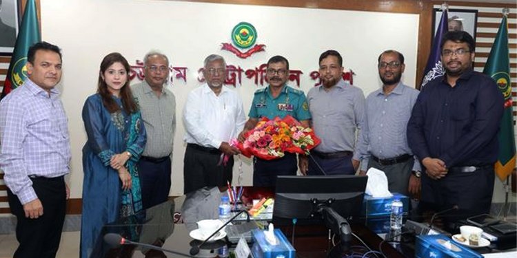 সিএমপি কমিশনারের সাথে রিহ্যাব চট্টগ্রাম রিজিওনাল মতবিনিময়